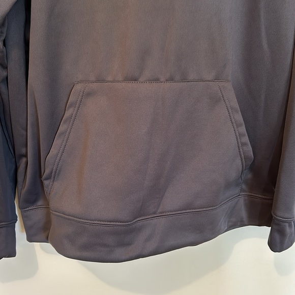 Realtree Men’s Hoodie Gray with Graphic Logo Print Front Pocket Size Large - Picture 3 of 9